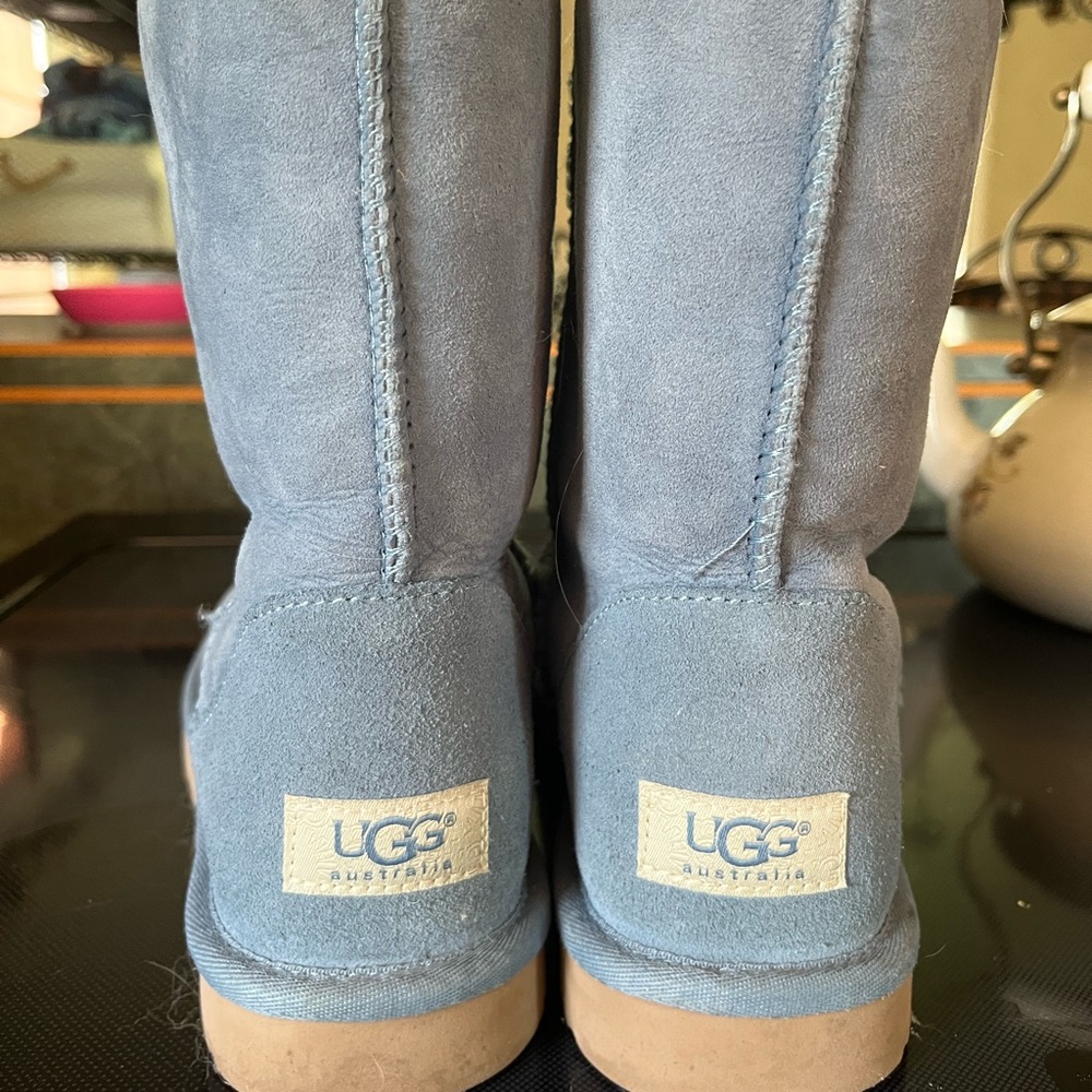 Blue Ugg boots, great condition